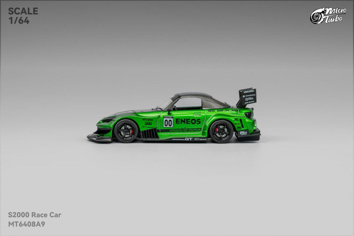 Microturbo 1:64 Custom S2000 RB - Metallic Green MT6408A9