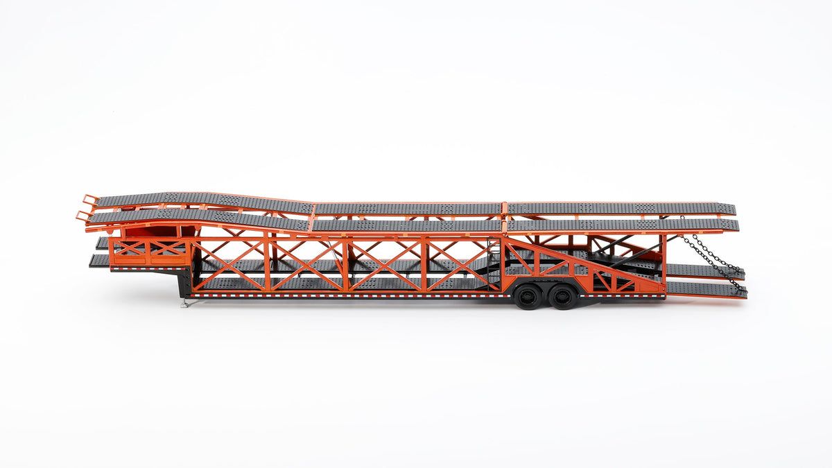 Shadow 1:64 CAR CARRIER TRAILER, BLACK+ORANGE KS-120-589