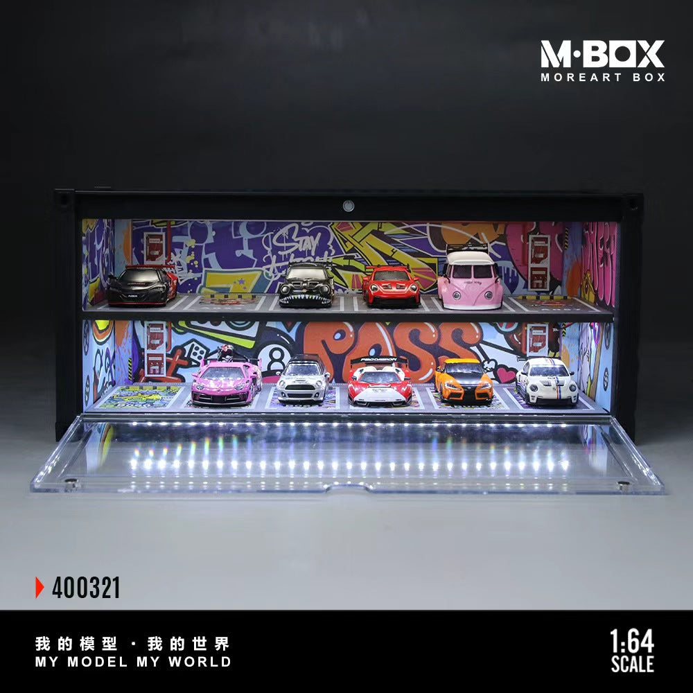 [Preorder] MBOX 1:64 CONTAINER MODEL STORAGE SCENE (2 Versions) MB400321/MB400322