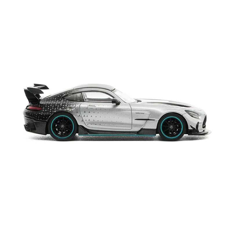 [Preorder] HappyCar 1:64 Mercedes AMG AMG-GT Silver ME-03