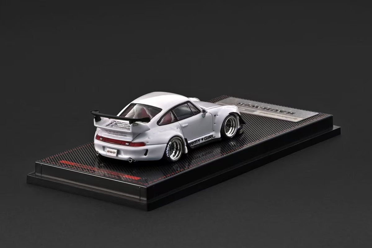[Preorder] Ignition Model 1:64 Porsche RWB 993 White Metallic IG4216