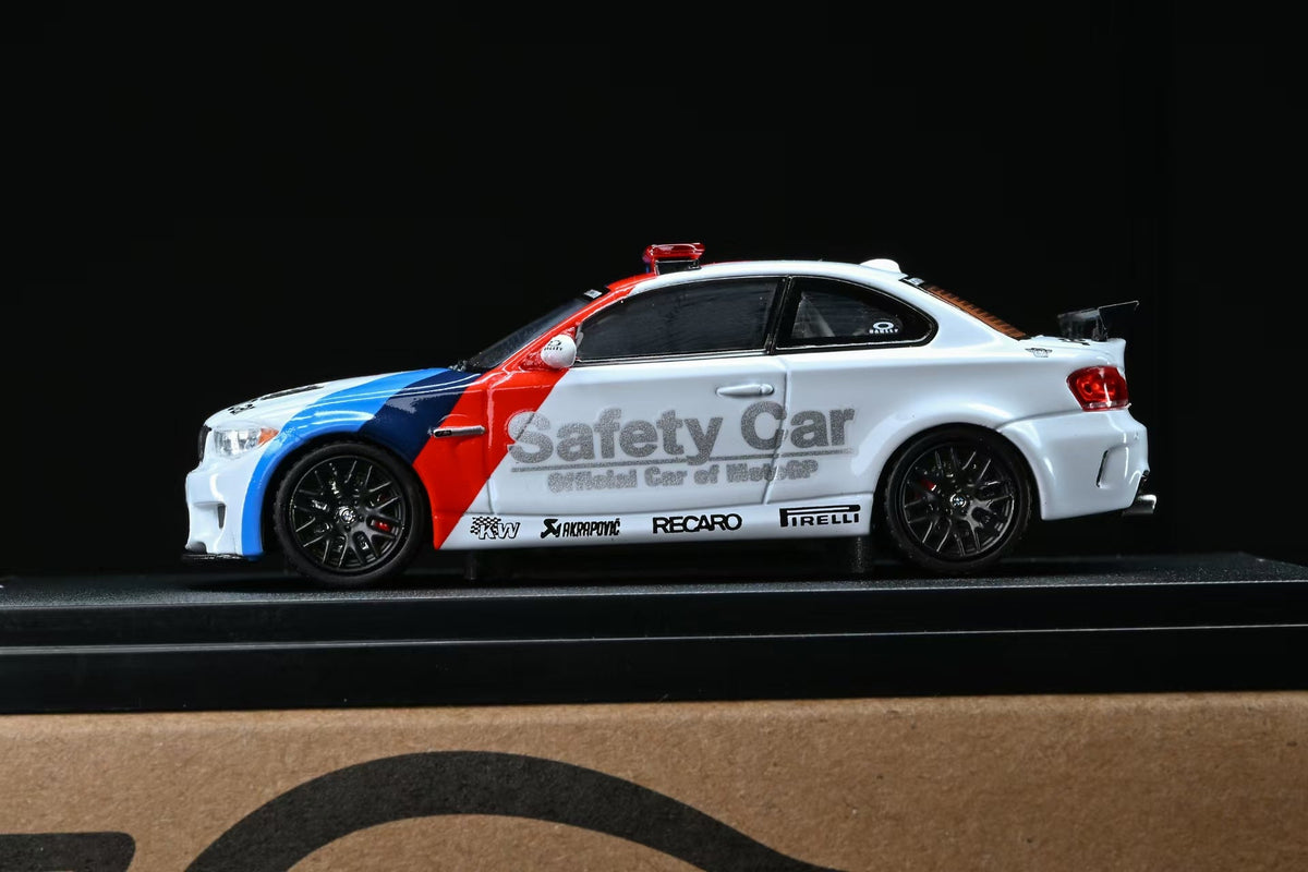 [Preorder] 7CM Model 1:64 BMW 1M Coupe (E82) Moto GP 2011 Safety Car