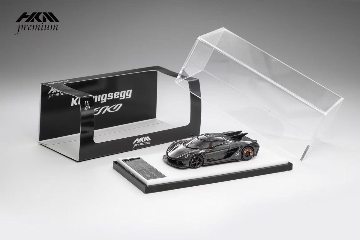 HKM Premium 1:64 Koenigsegg Jesko Absolut - Full Carbon (2 Versions)
