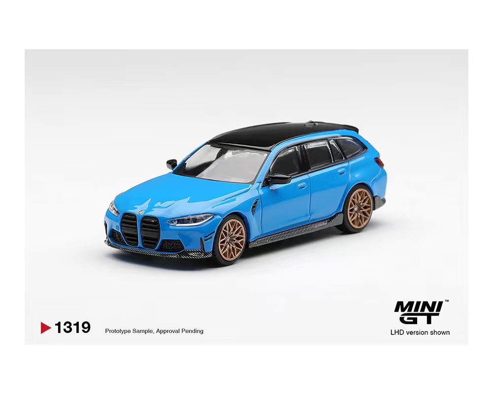 [Preorder] MINI GT 1:64 BMW M3 M Performance Touring Blue MGT01319-BL