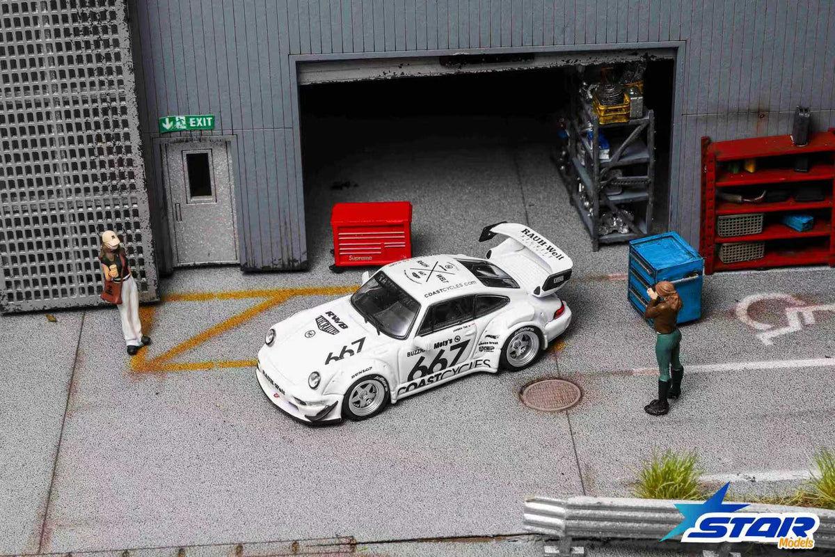 [Preorder] Star Model 1:64 Porsche Rauh-Welt Widebody Modified RWB964 (3 Versions)