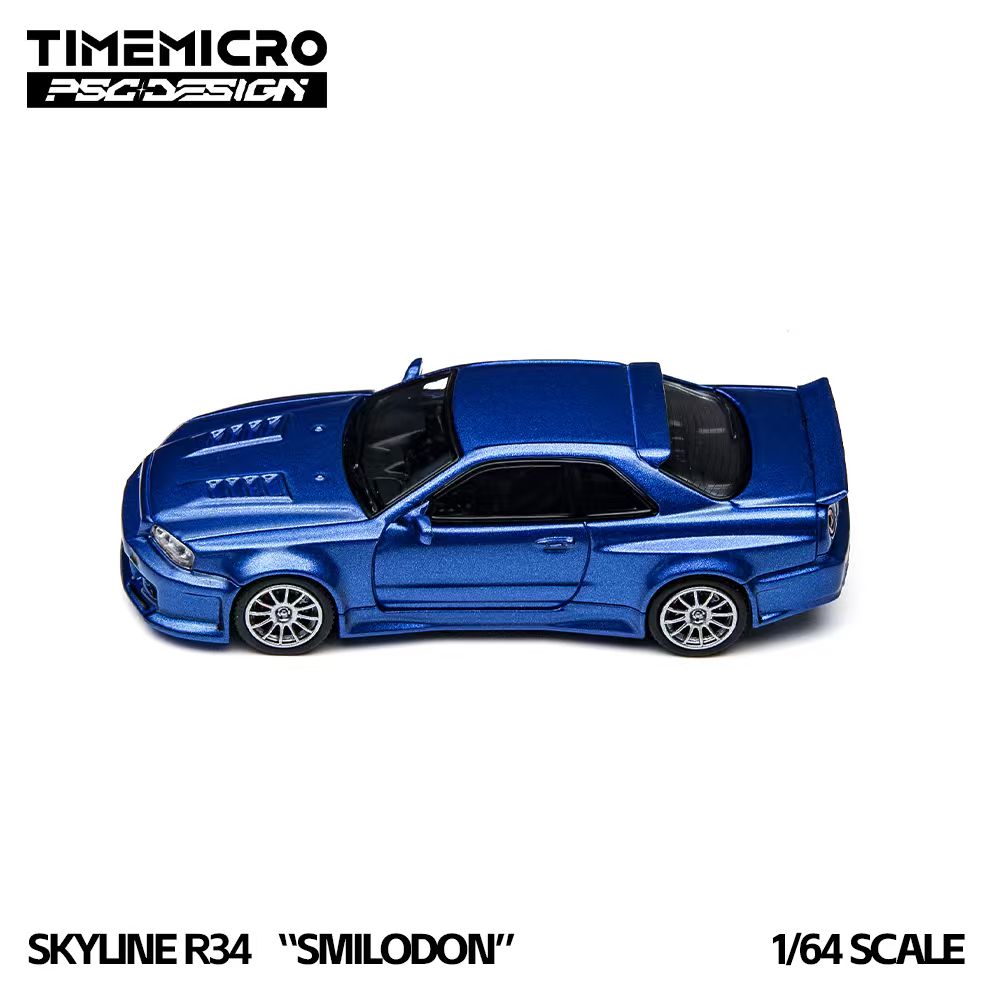 [Preorder] TimeMicro × PSC DESIGN 1:64 R34 "Smilodon" × RWB 964 Navy Blue TM648403/ TM648404