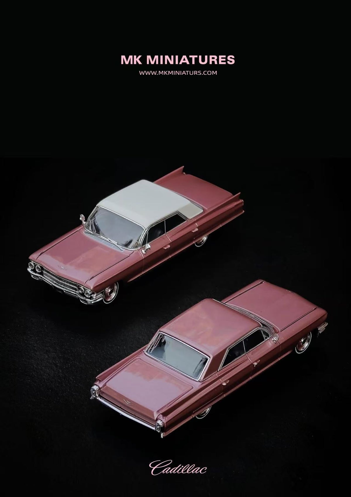 MK Miniatures 1:64 Cadillac DeVille (2 Versions)