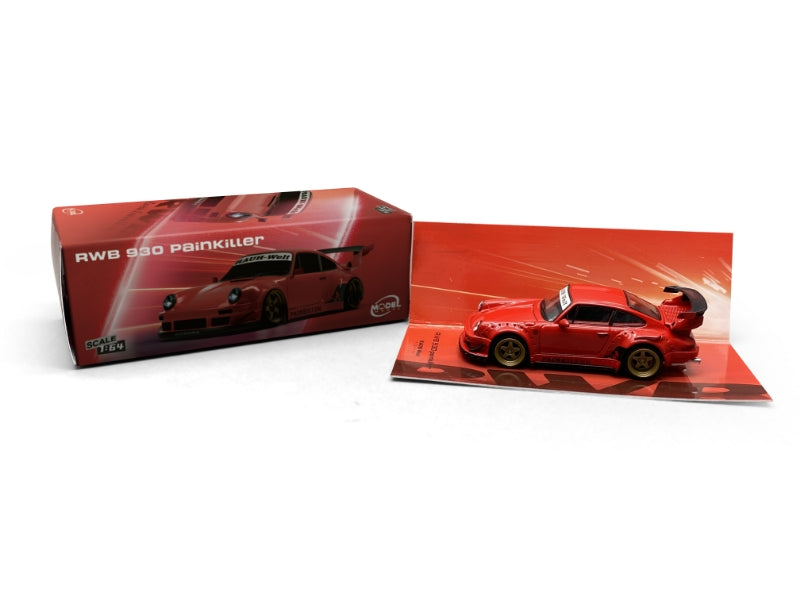 [Preorder] Modelmodel 1:64 Porsche RWB 930 Red Painkiller MM64-RWB930-007