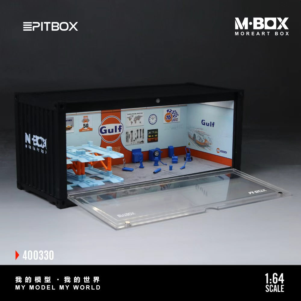 [Preorder] MBOX 1:64 Gulf Maintenance Workshop MB400330