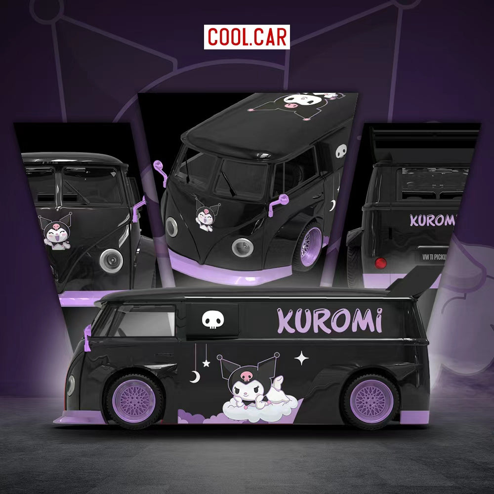 [Preorder] Cool Car 1:64 Volkswagen TI PICKUP Kuromi Purple CC642954