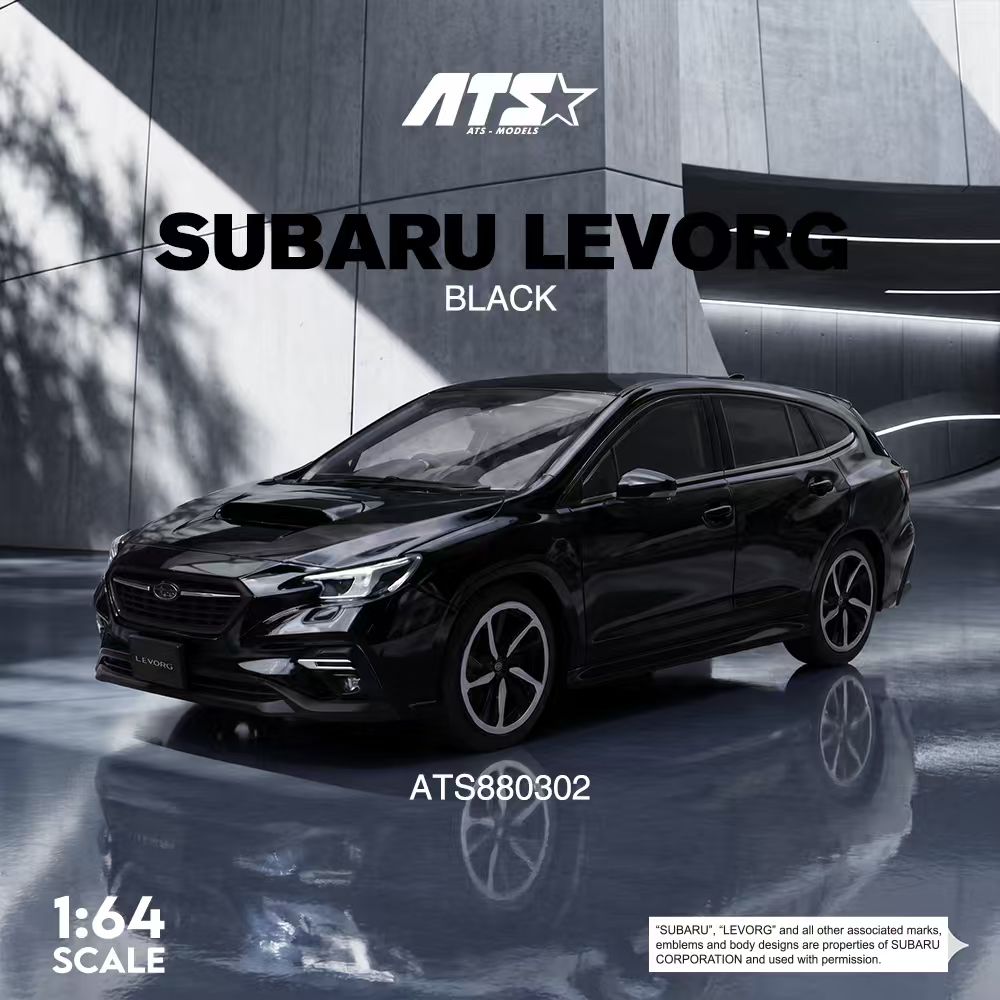 [Preorder] ATS Model 1:64 Subaru Levorg (2 Colours) ATS880304/ATS880302
