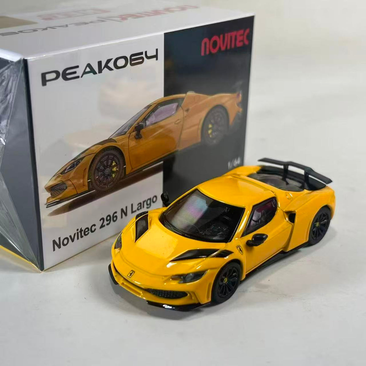 Peako 1:64 Ferrari Novitec. 296 N largo (2 Colours)
