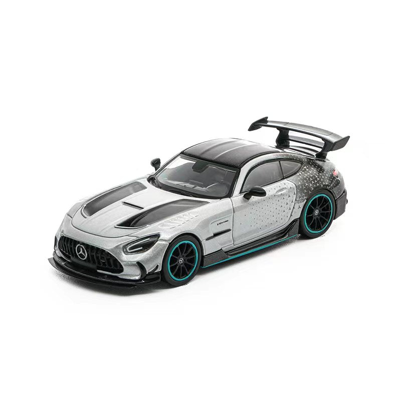 [Preorder] HappyCar 1:64 Mercedes AMG AMG-GT Silver ME-03