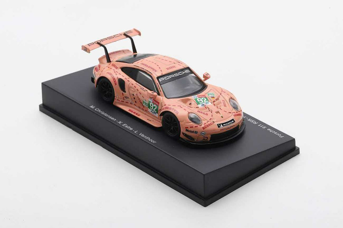 [Preorder] Spark 1:64 PORSCHE 911 RSR NO.92 Pink Pig Y122