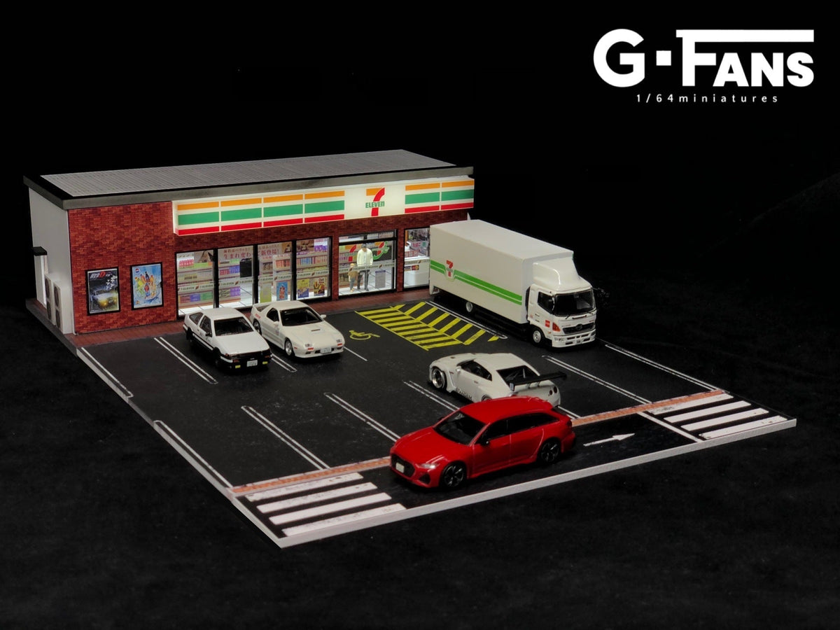 G.Fans 1:64 7-Eleven Diorama 710020