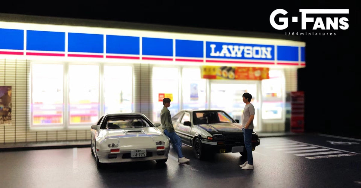 G.Fans 1:64 LAWSON Building Diorama Model 710024