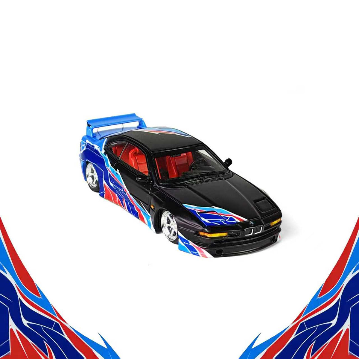 Rhino Model 1:64 BMW 850CSi E31 Widebody modified version (2 Colours)