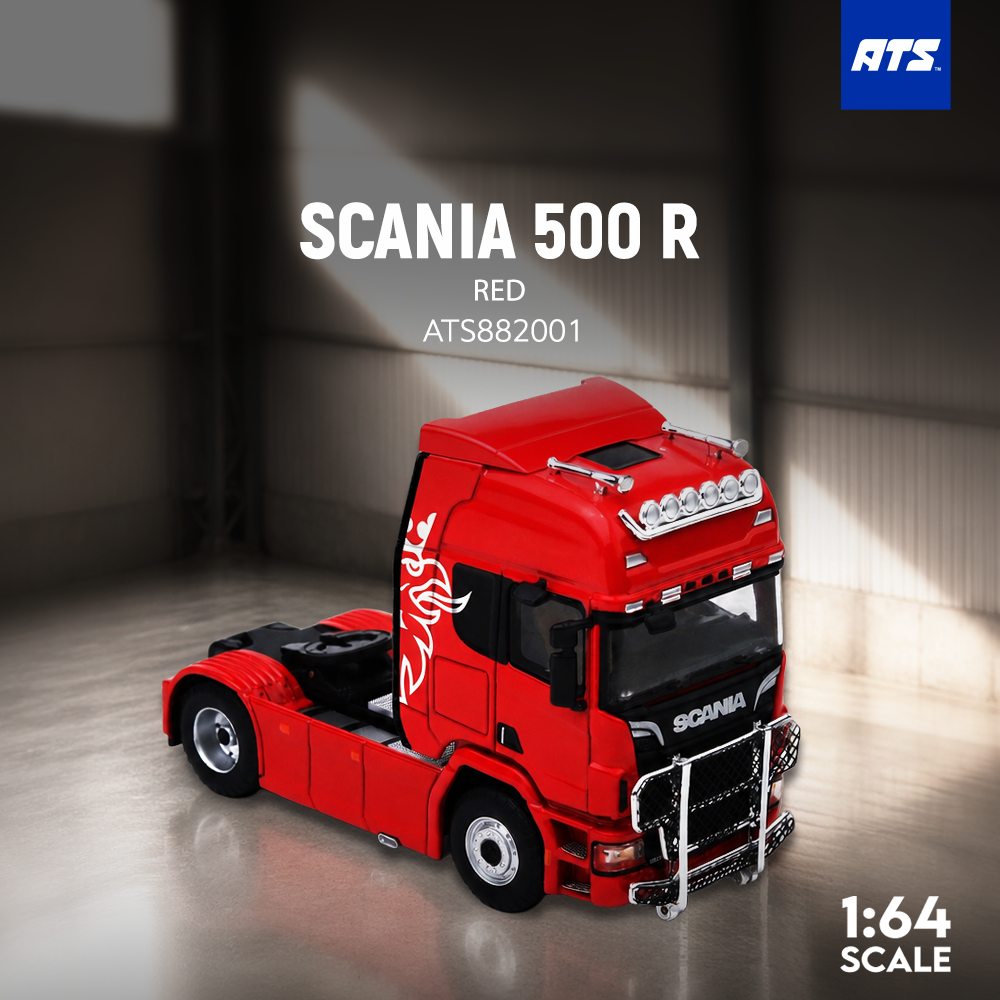 [Preorder] ATS 1:64 Scania 500R Red ATS882001