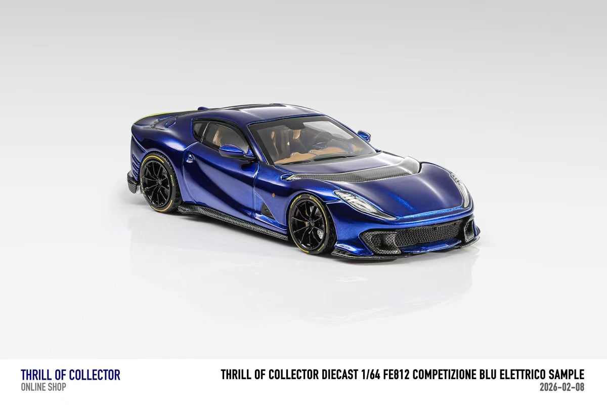 TOC 1:64 Ferrari 812C 3.0 (4 Colours)