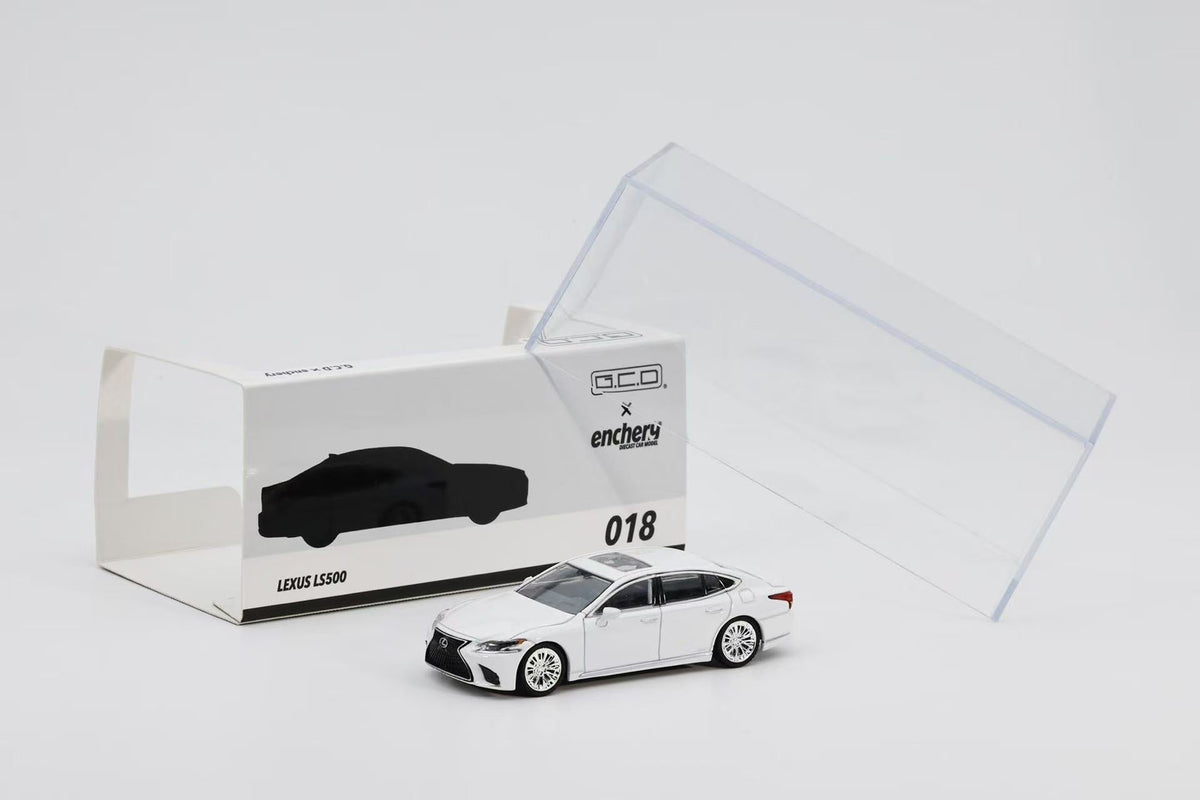 GCD x ENCHERY 1:64 Lexus LS500h LHD (2 Colours) GE-004-17/GE-004-18