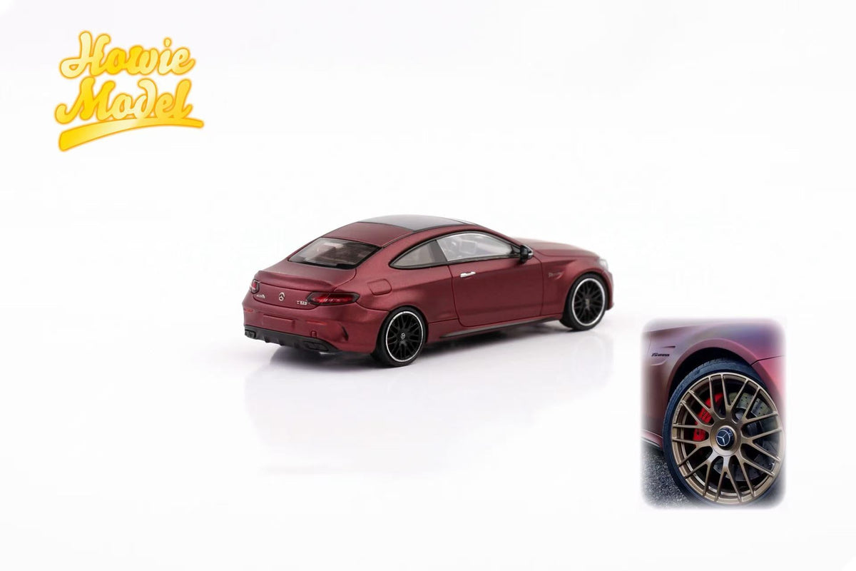 Howie Model 1:64 Mercedes-Benz AMG C63s coupe (3 Colours)