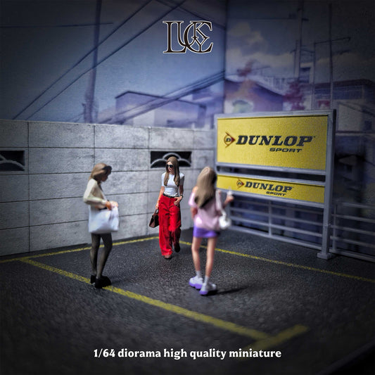 [Preorder] Lucky Studio 1:64 Sunglasses Lady shopping trio LK2026052912
