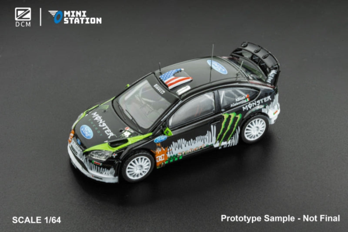 [Preorder-Rerelease] DCM X Mini Station 1:64 Ford Fiesta ST and Focus RS Block43 (2 Versions)