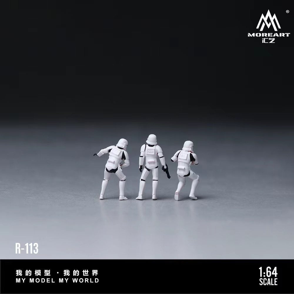 [Preorder] MoreArt 1:64  CLONE TROOPER ARMY FIGURE SET MO223113