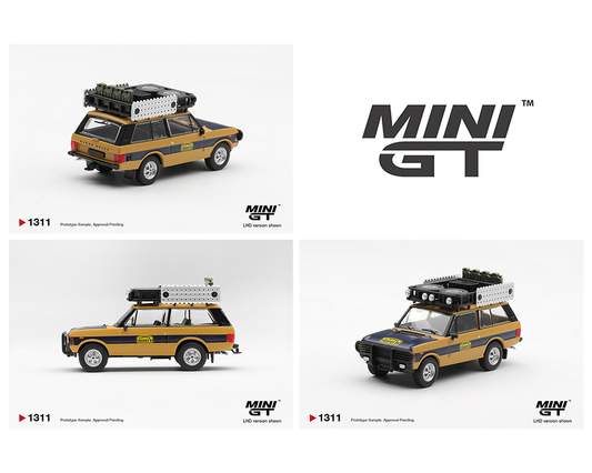 [Preorder] MINI GT 1:64 Range Rover 1981 Camel Trophy Sumatra N.Sudmann & F.Hofmann MGT01311