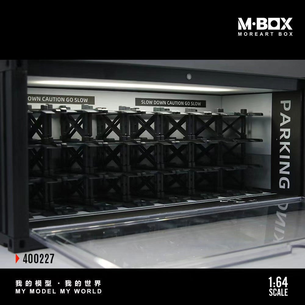 MBOX 1:64 CONTAINER UNDERGROUND PARKING GARAGE SCENE-VERSION C MB400227