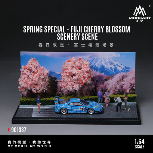 [Preorder] MoreArt 1:64 SPRING SPECIAL - FUJI CHERRY BLOSSOM SCENE MO901337