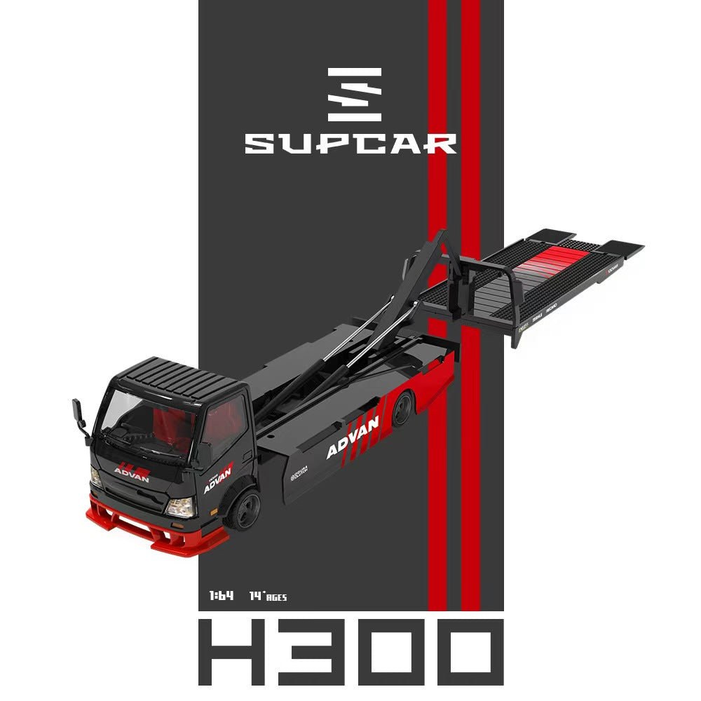[Preorder] SUPCAR 1:64 ADVAN H300 Red & Black Livery SC647241