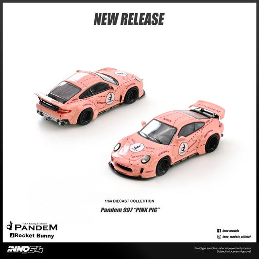 [Preorder] Inno64 1:64 PANDEM 997 "PINK PIG" IN64-997P-PPIG