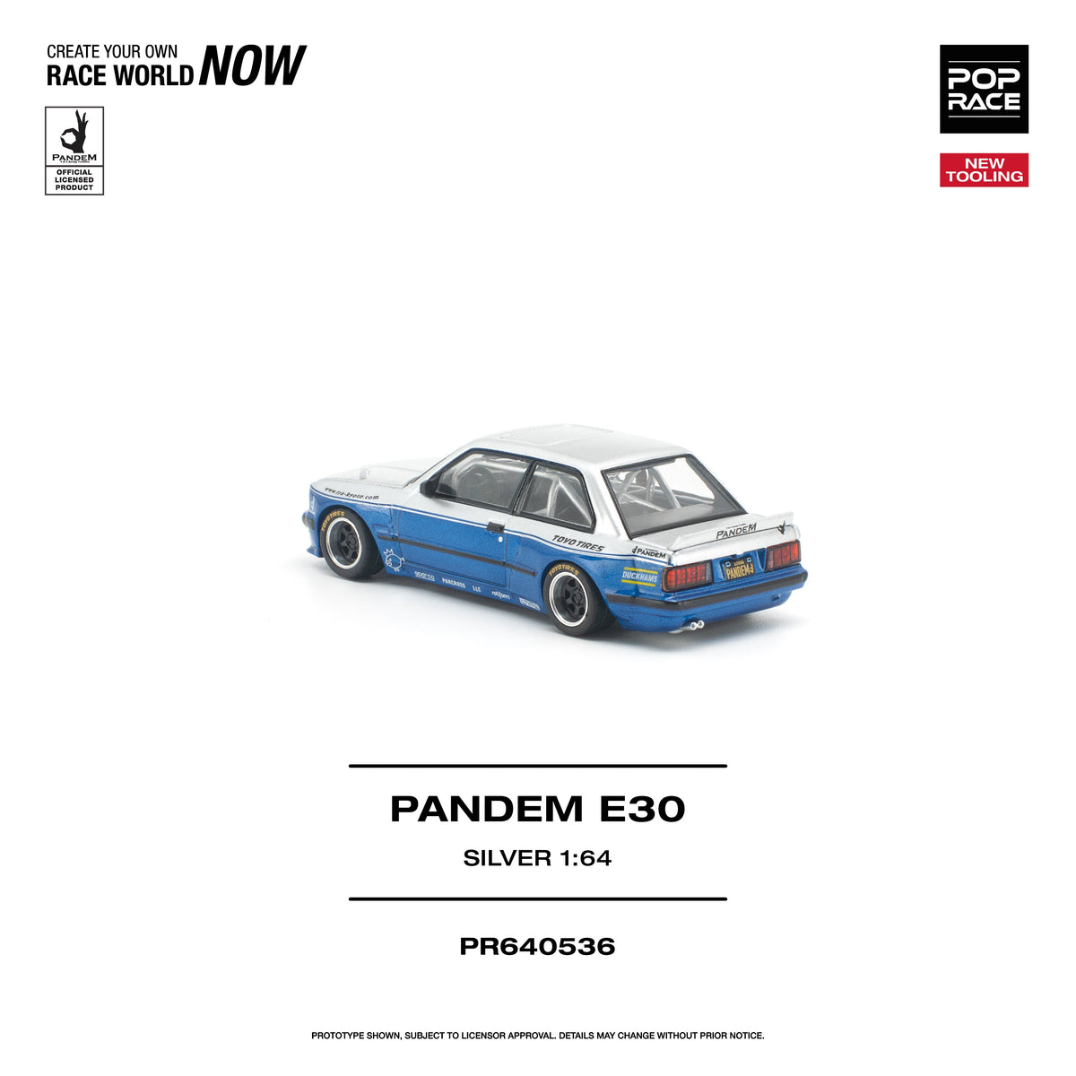 [Preorder] POPRACE 1:64 PANDEM E30 PR640536