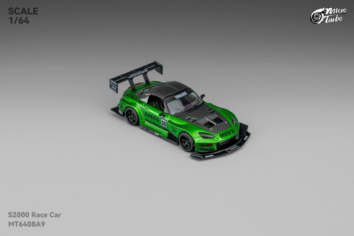 Microturbo 1:64 Custom S2000 RB - Metallic Green MT6408A9