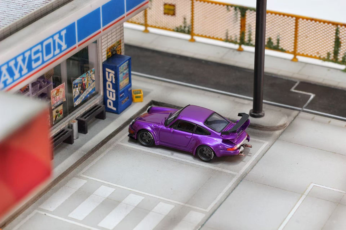 [Preorder] Street Weapon 1:64 RWB 964 Metallic Violet
