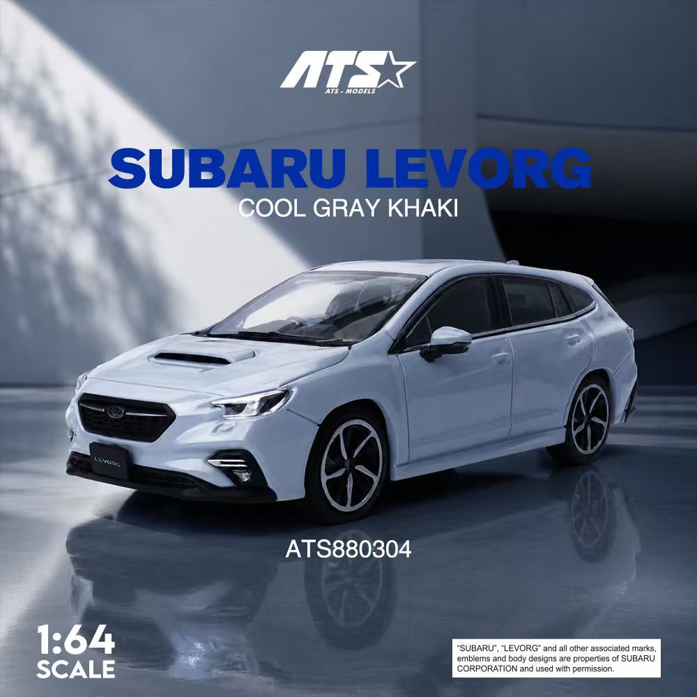 [Preorder] ATS Model 1:64 Subaru Levorg (2 Colours) ATS880304/ATS880302