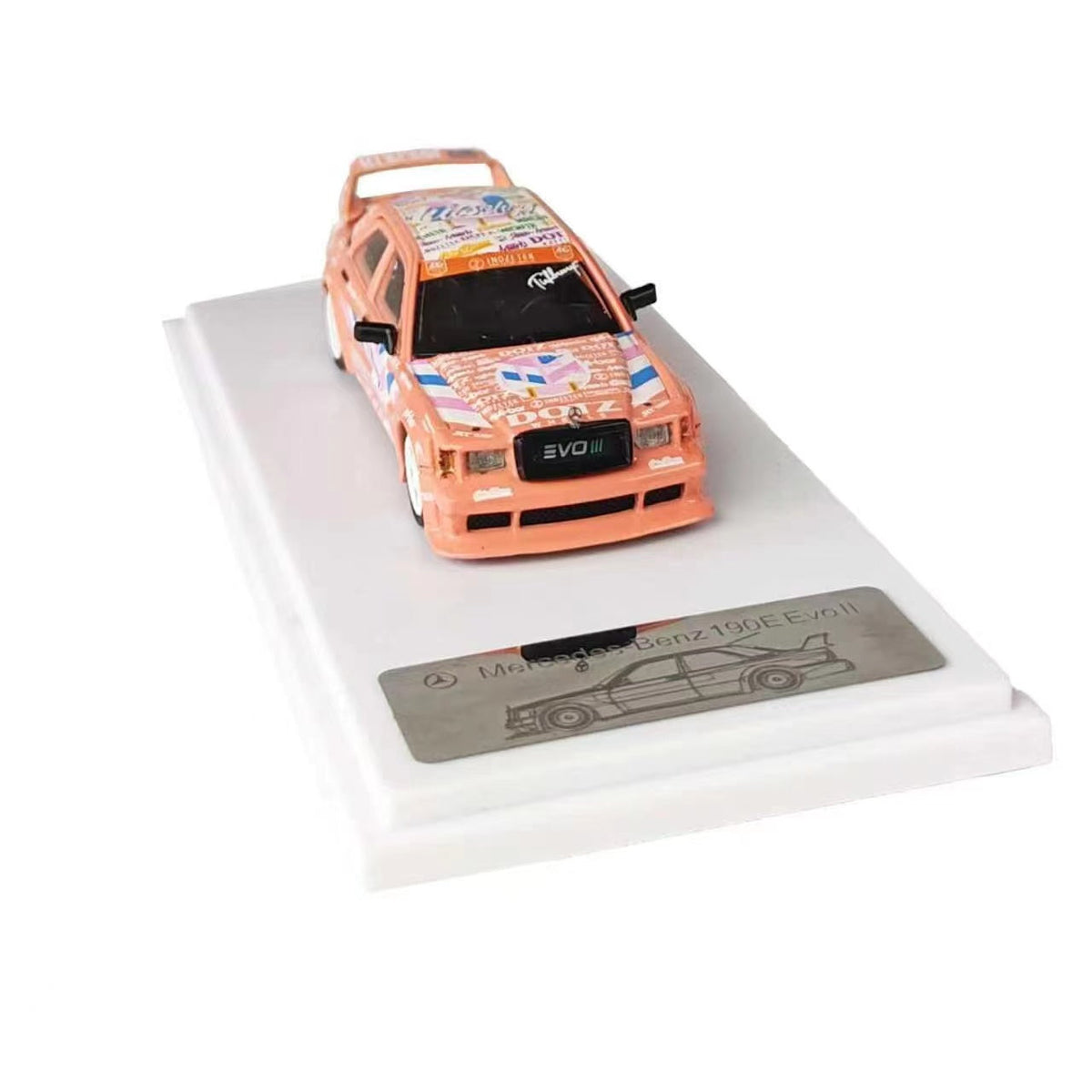 [Preorder] Rhino Model 1:64 Benz MERCEDES 190 EVO II Widebody Modified