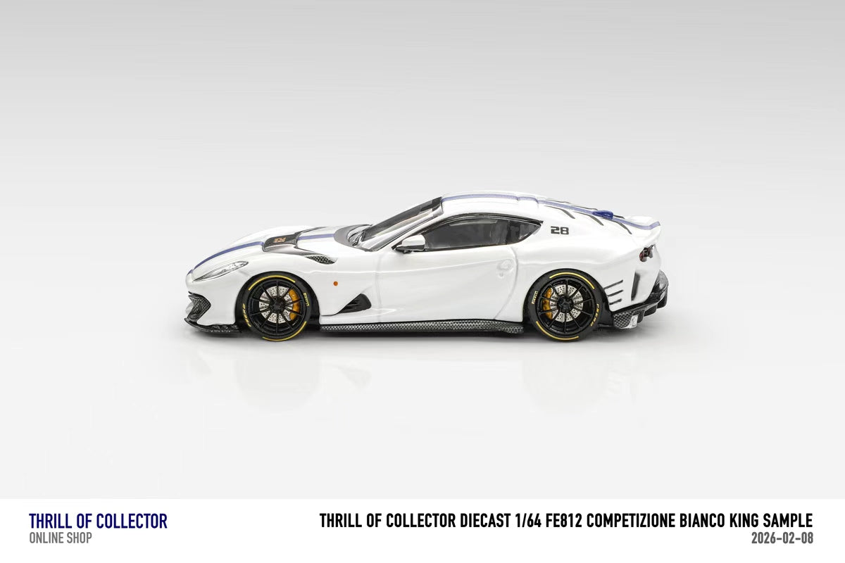 TOC 1:64 Ferrari 812C 3.0 (4 Colours)