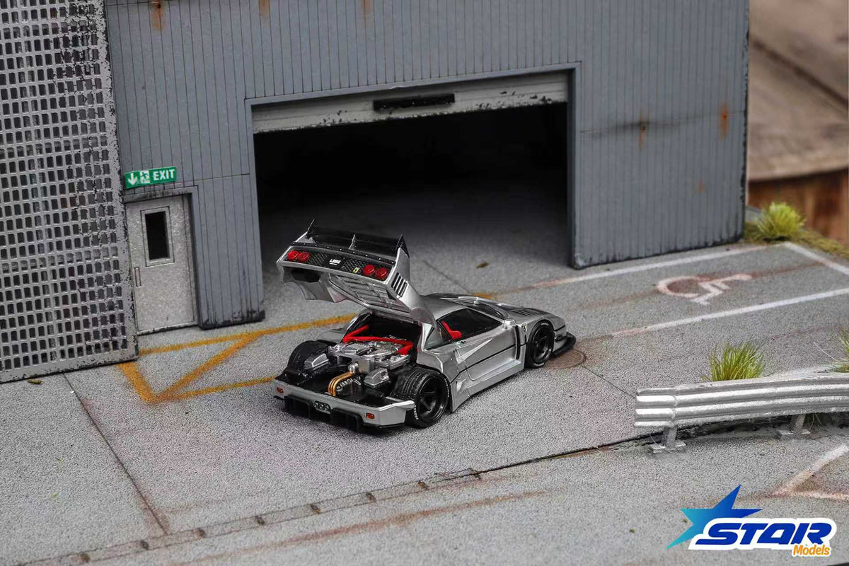 [Preorder] Star Model 1:64 Supercar F40 LB-Works Wide Body Modified (4 Colours)