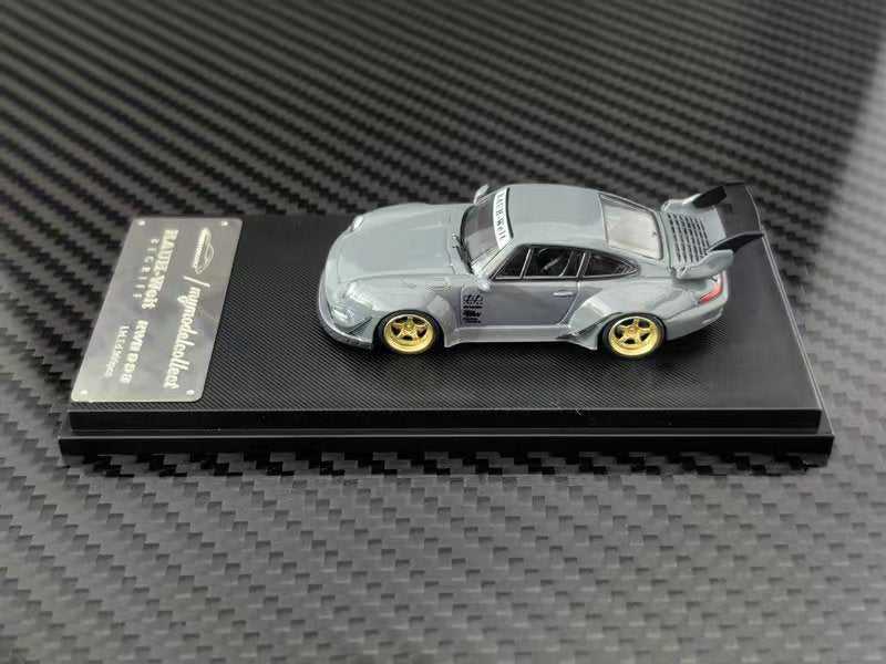 [Preorder] Model Collect 1:64 Porsche RWB993 Grey (2 versions) MC640023G