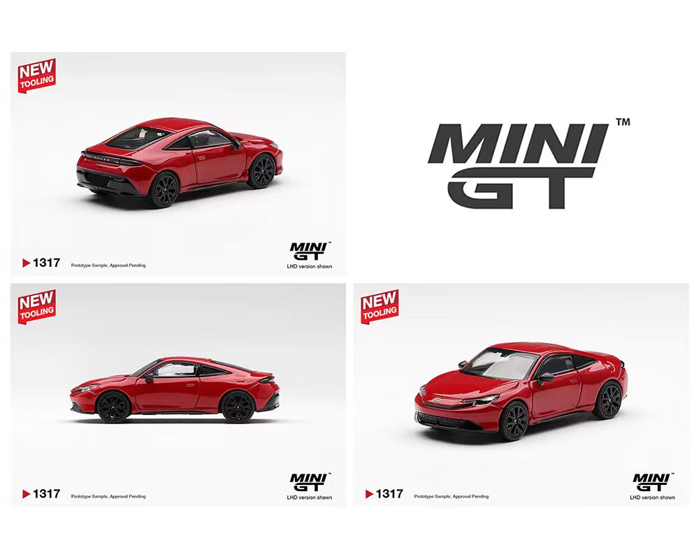 [Preorder] MINI GT 1:64 Honda Prelude Rallye Red MGT01317-BL