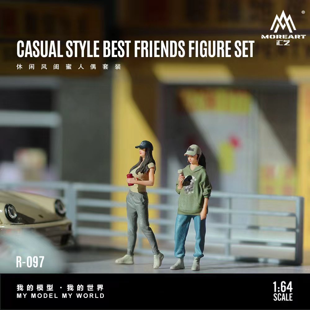 [Preorder] MoreArt 1:64 Casual style best friend FIGURE SET MO223097