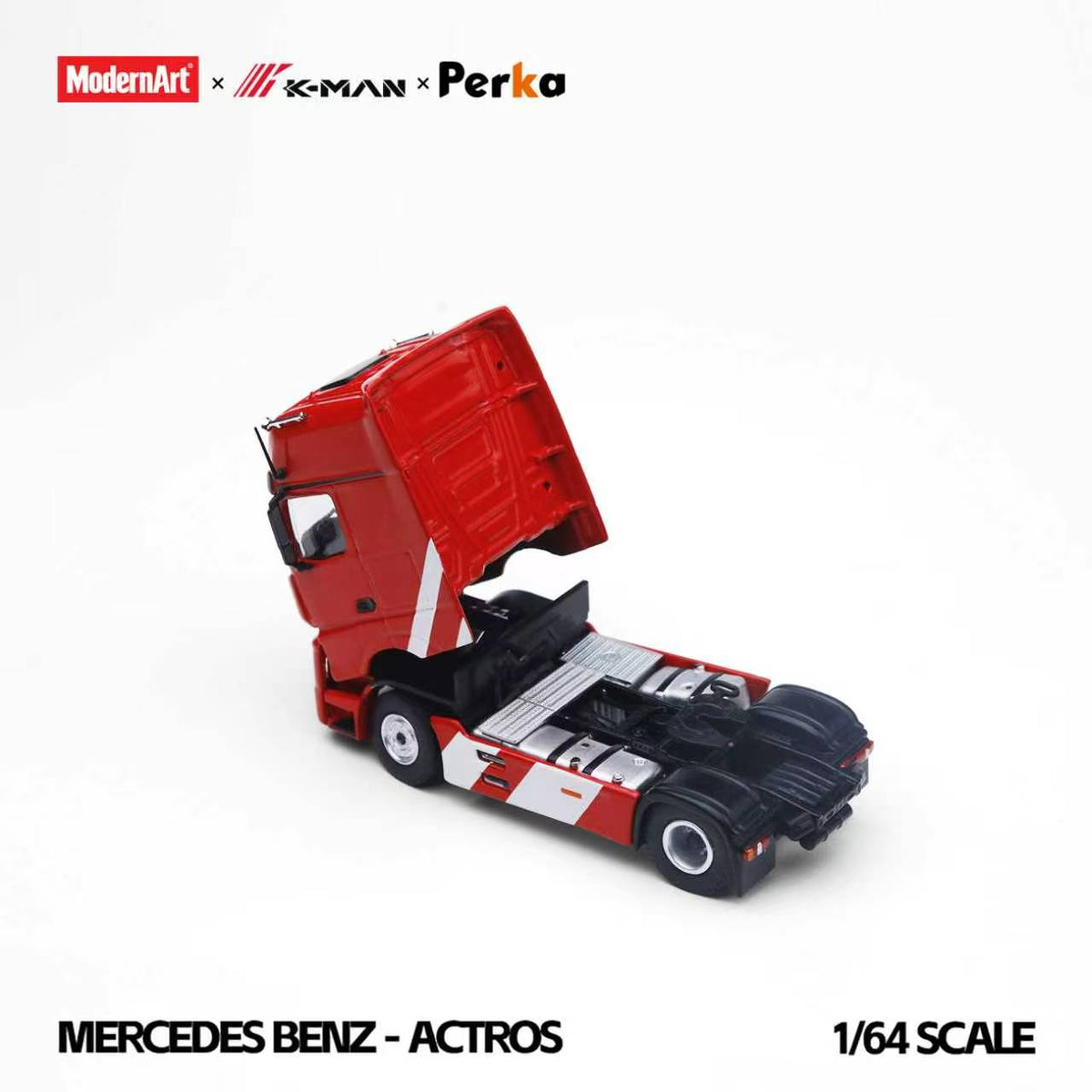 [Preorder] ModernArt x K-MAN x Perka 1:64 Mercedes-Benz Actros K-MAN Race Support MD801001