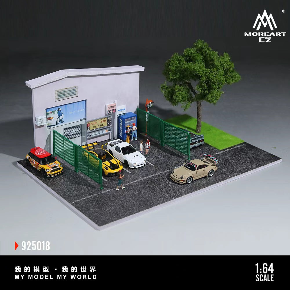 [Preorder] MoreArt 1:64 RANZI COFFEE SHOP INTERNET-FAMOUSCHECK-IN SPOT MO925018