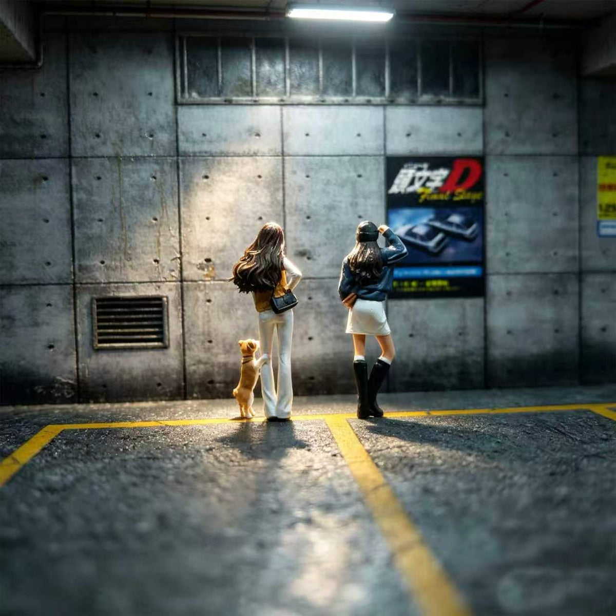 [Preorder] WT Minifactory 1:64 Dog Walking Duo WT2026062218
