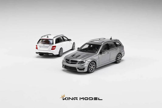 [Preorder] King Model 1:64 Mercedes-Benz C63 AMG Wagon (2 Colours)
