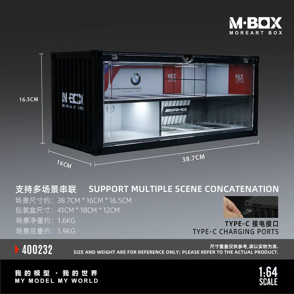 [Preorder] MBOX 1:64 Double Layer 4S Store Painting Scene MB400232