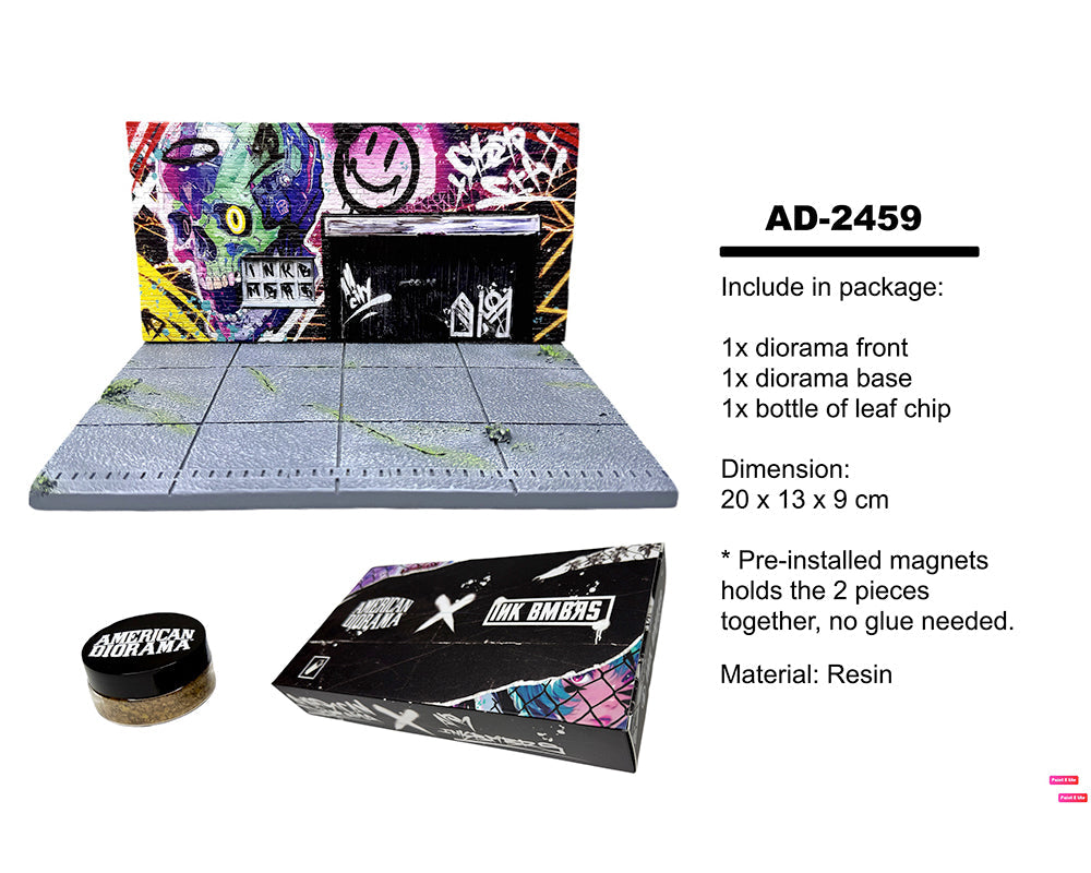 [Preorder] American Diorama 1:64 Street Art Diorama - CyberPunk B AD-2459