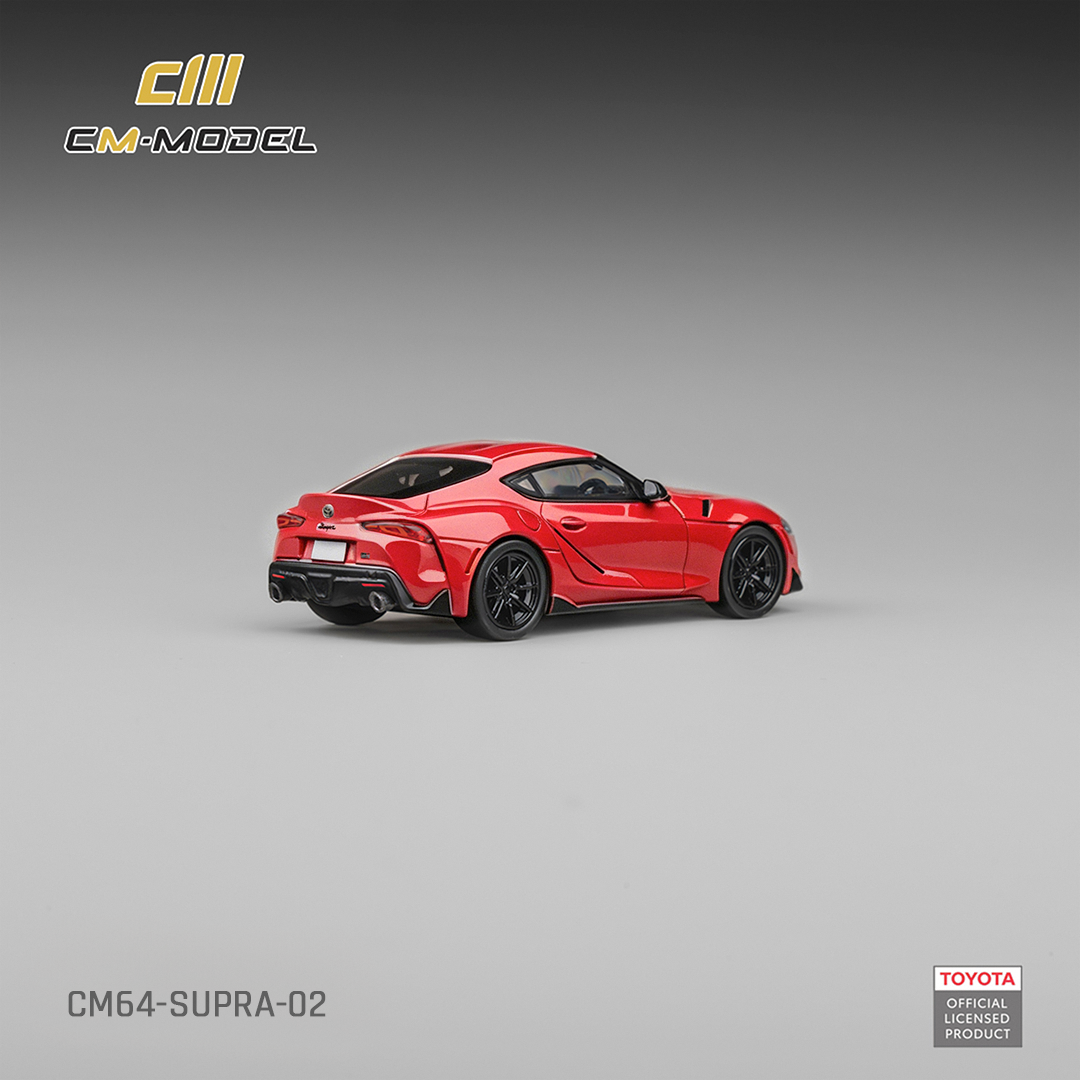[Preorder] CM Model 1:64 Toyota GR Supra Renaissance Red 2.0 CM64-Supra-02